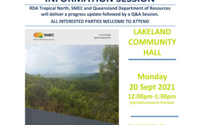 LIAS COMMUNITY INFO SESSION:  Monday, 20 Sept 2021