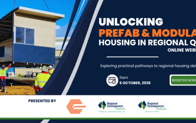 Unlocking Prefab & Modular Housing in Regional QLD – Online Webinar